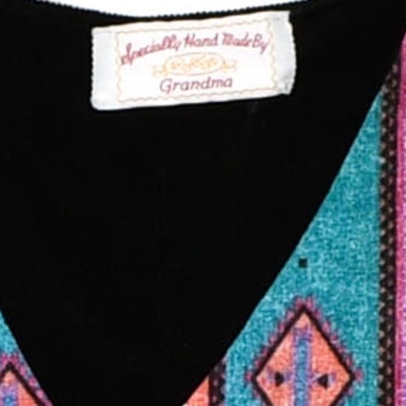 Vintage Grandma Boy's Pattern Vest - Picture 3 of 7